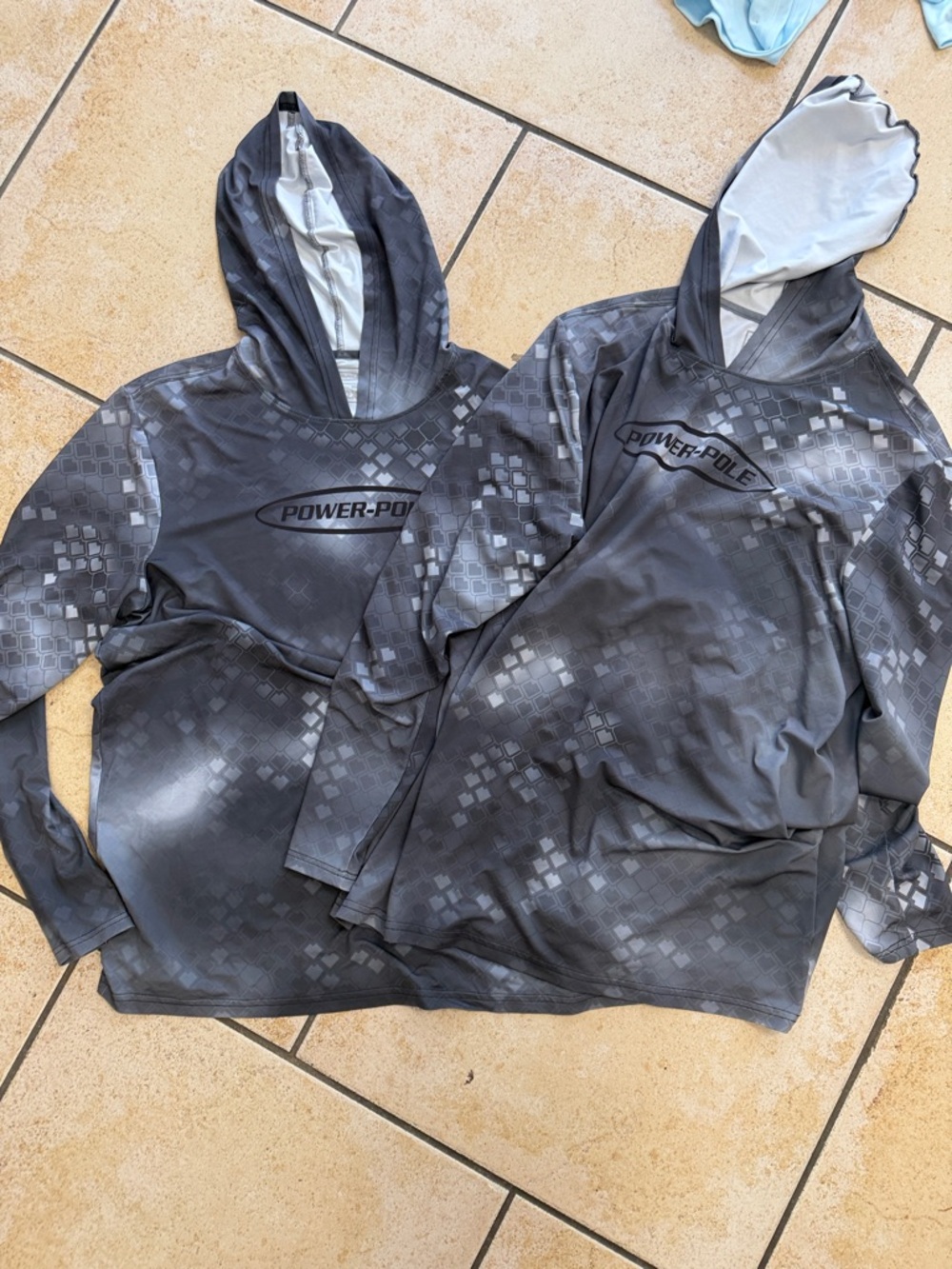 Men's Gray Hooded Performance Shirt